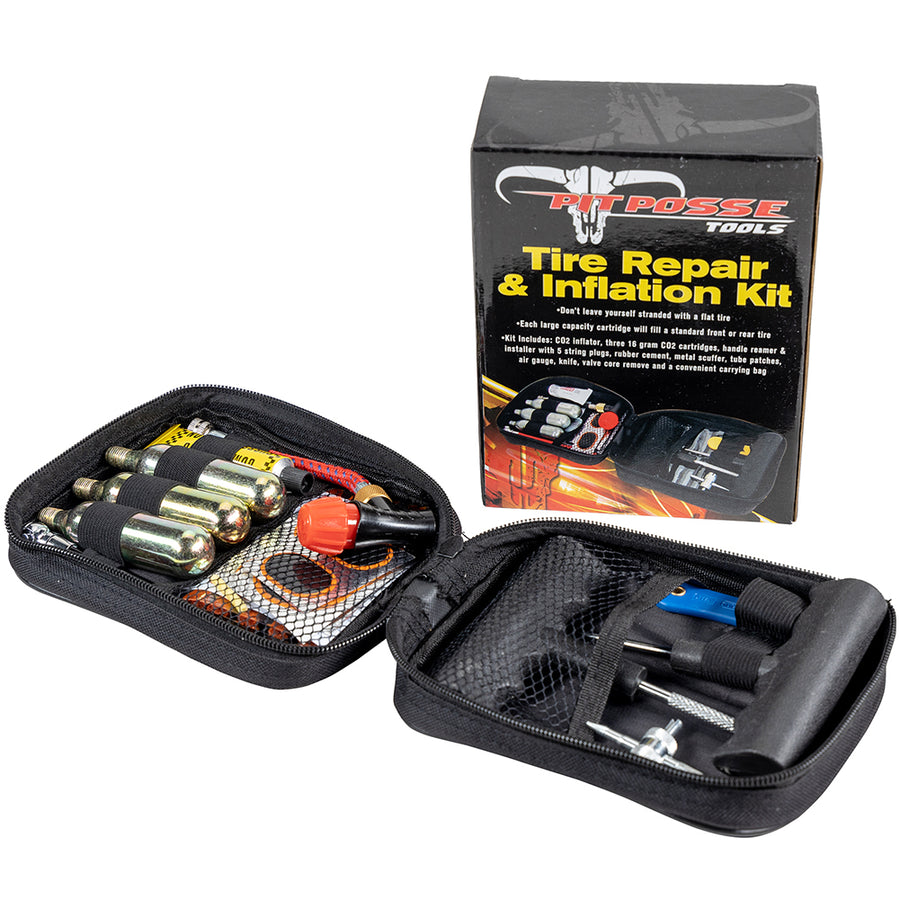 Pit Posse Tire Repair and Inflator Kit product image