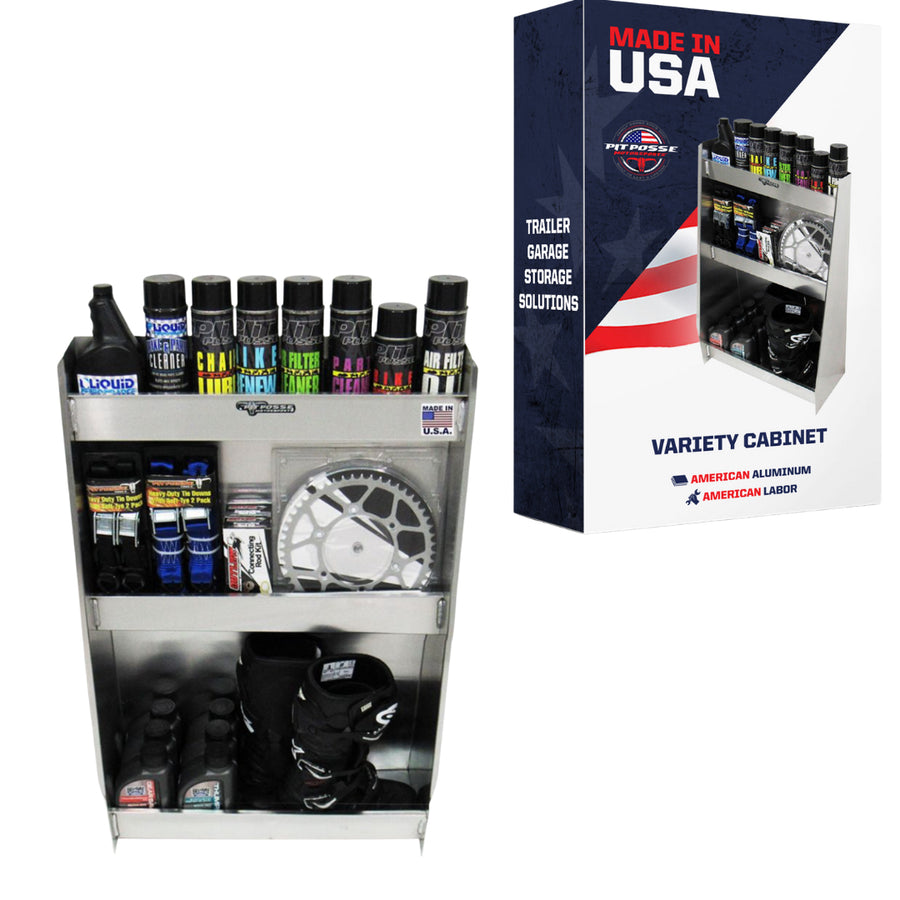 Pit Posse Variety Cabinet Shelf Silver product image