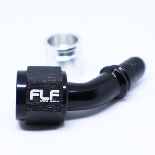 ptfe crimp hose end 45 (Large)