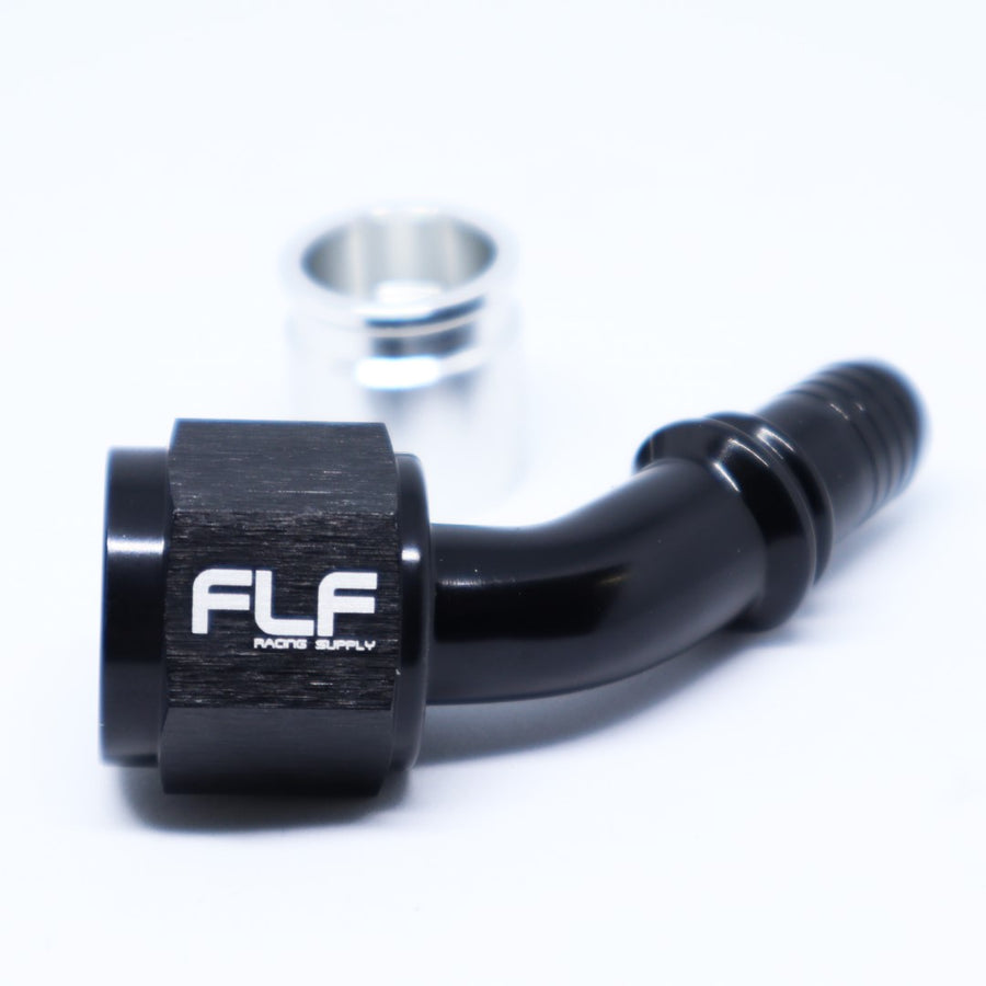 ptfe crimp hose end 45 (Large)