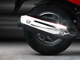 Scootstar Modstar 150 exhaust system detail 150cc scooter performance component