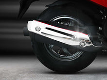 Scootstar Modstar 150 exhaust system detail 150cc scooter performance component