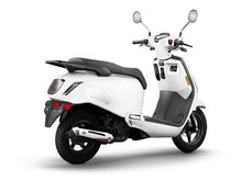 Scootstar Modstar 150 white scooter angled view stylish commuter scooter