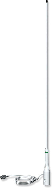Shakespeare 4351 3ft marine VHF antenna with stainless steel whip and coax cable