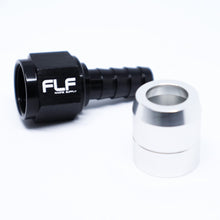 swivel crimp hose end straight (Large)
