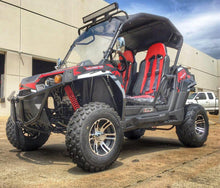 Load image into Gallery viewer, Trailmaster Challenger 300EX EFI UTV / side-by-side All the extras, Push Bar, Wind Shield, Light Bar, Chrome rims, Independent Rear Axels