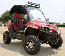 Load image into Gallery viewer, Trailmaster Challenger 300EX EFI UTV / side-by-side All the extras, Push Bar, Wind Shield, Light Bar, Chrome rims, Independent Rear Axels