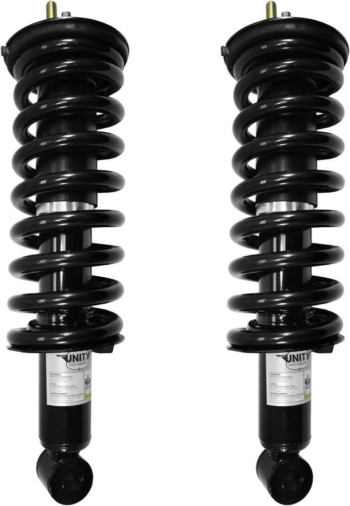 Unity 2-11290-001 front complete strut assembly kit for Nissan Pathfinder pair