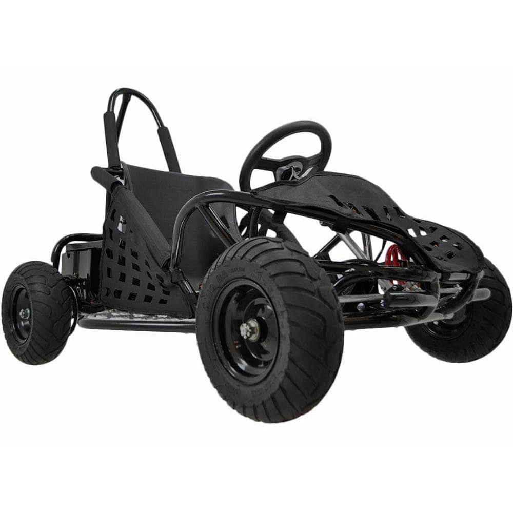Urban Bikes Direct Black MotoTec Off Road Go Kart 48v 1000w