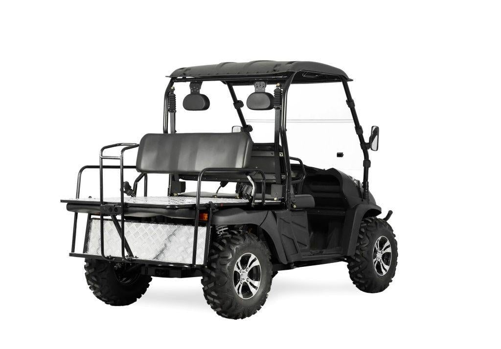 Trailmaster Taurus 450-GV 4 Seat UTV / Golf Cart Style / side-by-side 4X4 with High/Low Gear- Rear Seat Converts to Cargo area.