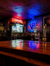 Load image into Gallery viewer, VP Racing Fuels Neon Store Display Sign – Official VP Logo Lighted Sign for Garage, Shop, or Retail