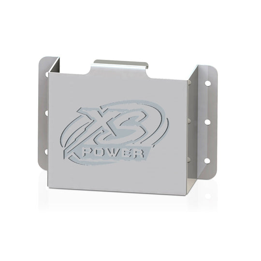 XS Power 512 side mount aluminum battery box for D680 battery installations