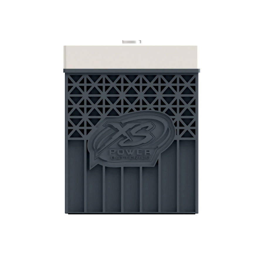 XS Power D14-31 AGM battery terminal and side profile for racing and audio applications