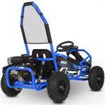 Load image into Gallery viewer, MotoTec Mud Monster 98cc Kids Go Kart Full Suspension Blue - Lee Motorsports