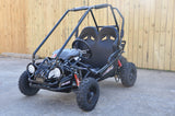 Trailmaster Mini XRX+ Go Kart Buggy, High Back Seats, Adjustable for Younger Riders, Throttle Limiter Remote Kill No Reverse