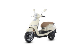 Trailmaster Turino150 Scooter LED head Lights, Comfortable Seat, Under Seat Locking Storage, Alloy Rims, Electric Start, Disk Brakes - Lee Motorsports