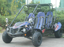 Load image into Gallery viewer, TrailMaster Blazer 4-200X Off Road Adult Buggy Go kart four seater. High Back Seats with race style harness - Lee Motorsports